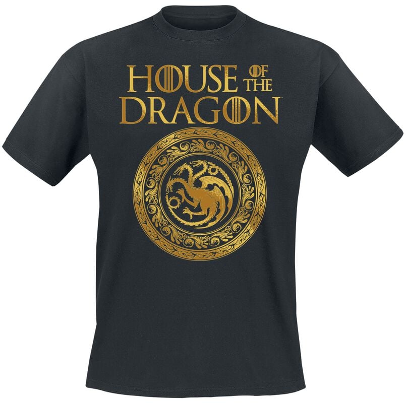 gothicana by emp "House of the Dragon - Ornament Sigil" T-Shirt black by Game of Thrones