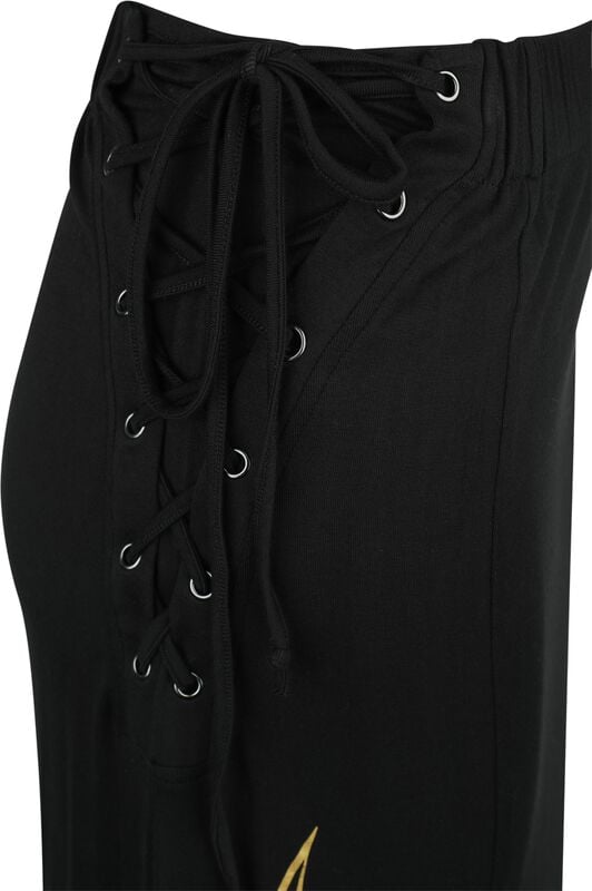 Gothicana By Emp "House Targaryen" Maxi Skirt Black By Game Of Thrones