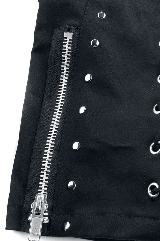 Gothicana By Emp "Hudson Pants" Cloth Trousers Black By Vixxsin