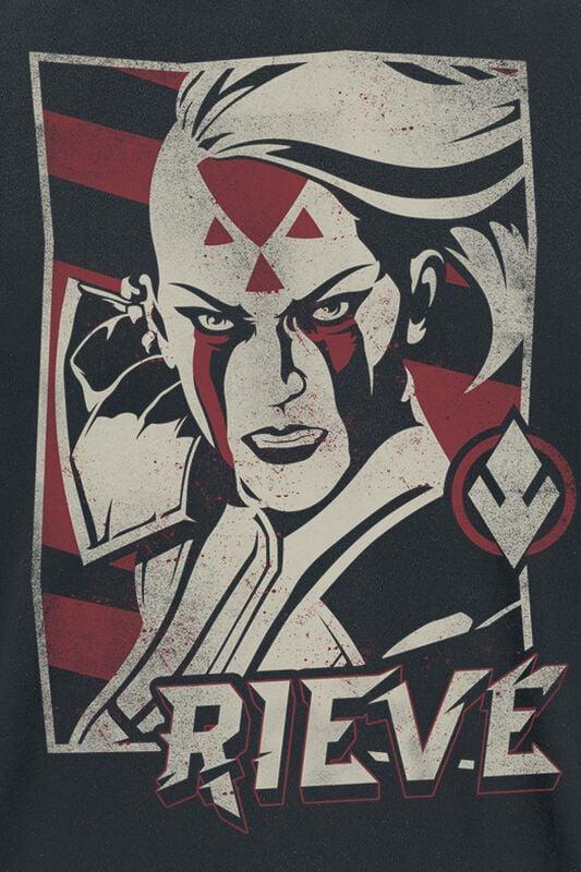 Gothicana By Emp "Hunters - Rieve" T-Shirt Black By Star Wars