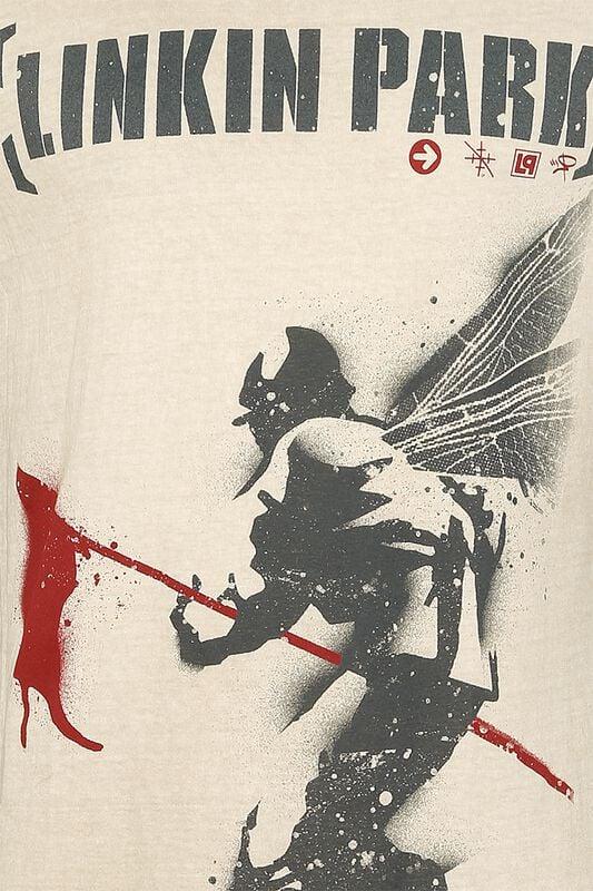 Gothicana By Emp "Hybrid Theory" T-Shirt Off White By Linkin Park