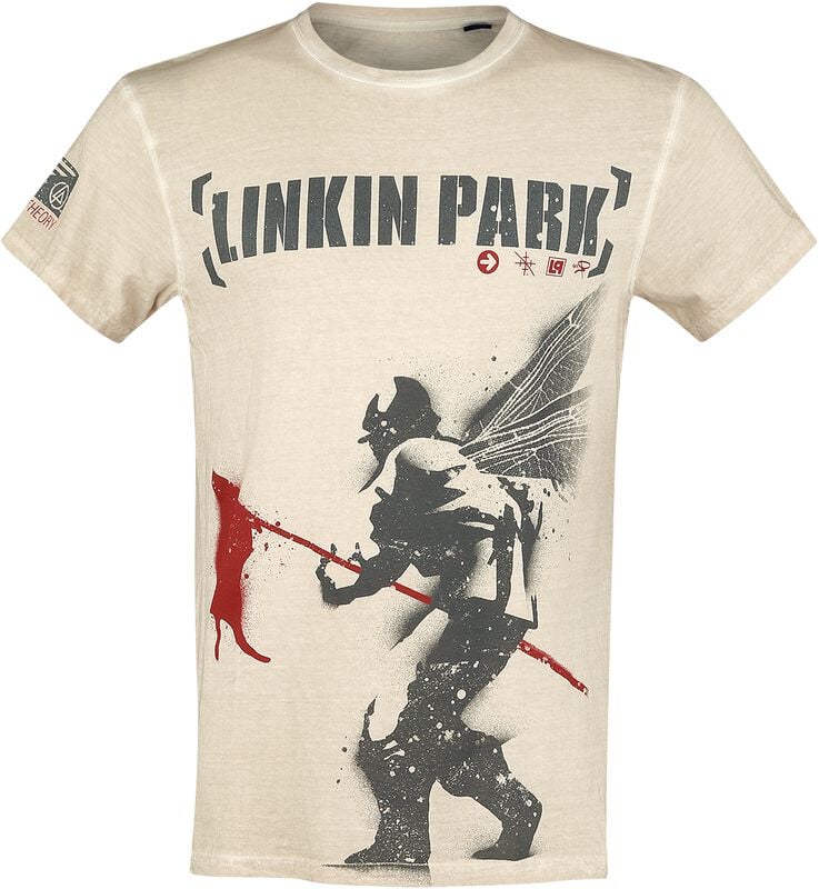 gothicana by emp "Hybrid Theory" T-Shirt off white by Linkin Park