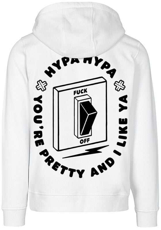 Gothicana By Emp "Hypa Hypa Switch" Hoodie White By Electric Callboy