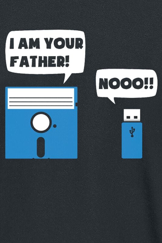 Gothicana By Emp "I Am Your Father " T-Shirt Black By Slogans