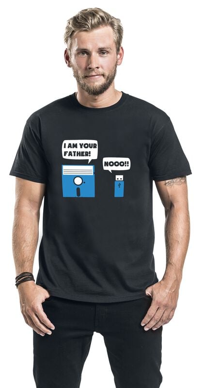 Gothicana By Emp "I Am Your Father " T-Shirt Black By Slogans