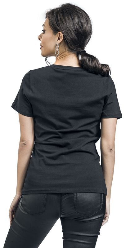 Gothicana By Emp "I Can Serve You" T-Shirt Black By Queen Kerosin