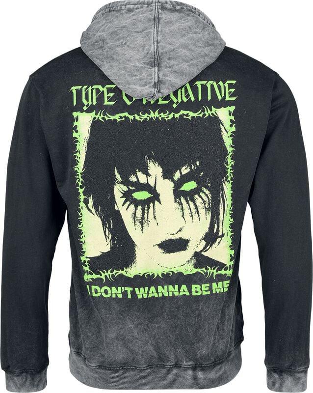 Gothicana By Emp "I Don't Wanna" Hoodie Grey By Type O Negative