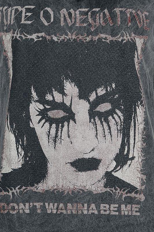 Gothicana By Emp "I Don't Wanna" T-Shirt Anthracite By Type O Negative