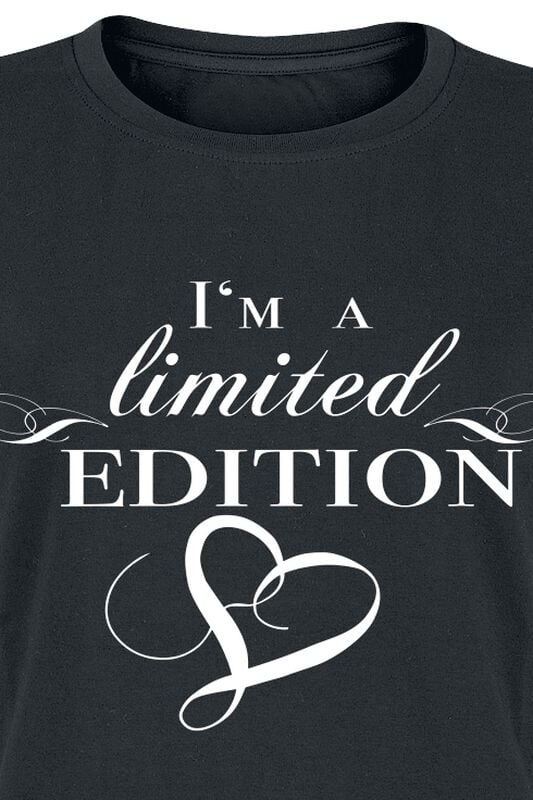 Gothicana By Emp "I'm A Limited Edition" T-Shirt Black By Slogans