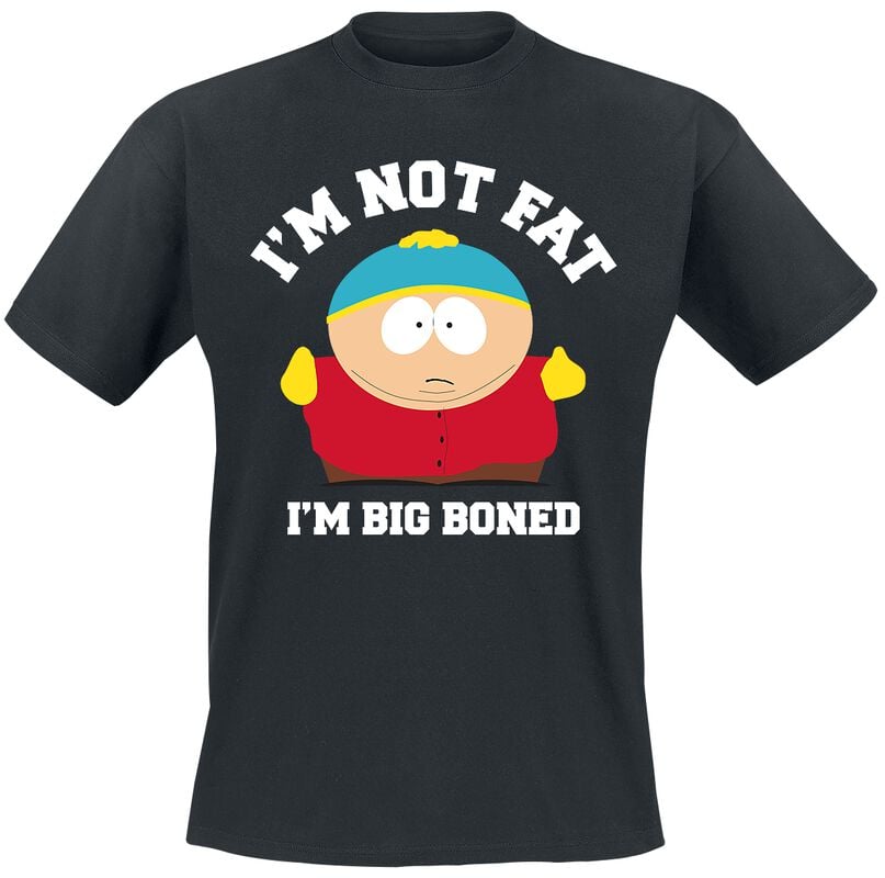 gothicana by emp "I'm Not Fat I'm Big Boned " T-Shirt black by South Park
