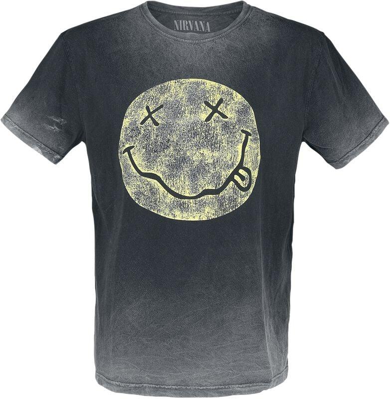 gothicana by emp "I'm So Happy" T-Shirt grey by Nirvana