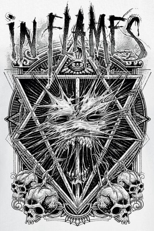 Gothicana By Emp "I´m Your Soul" T-Shirt White By In Flames
