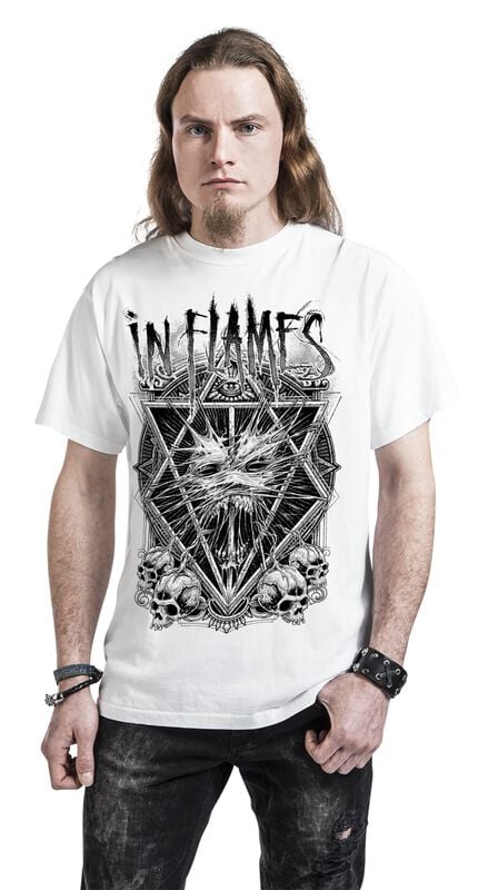Gothicana By Emp "I´m Your Soul" T-Shirt White By In Flames