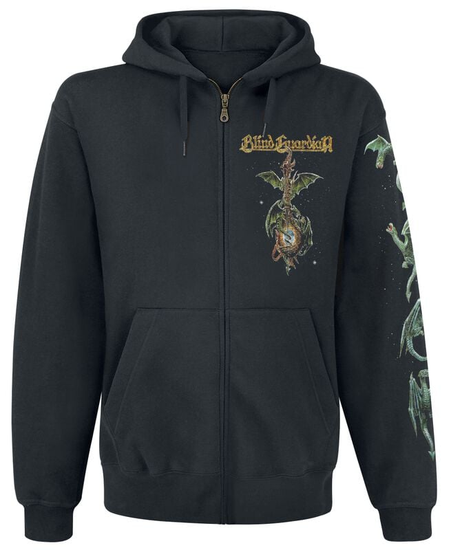 gothicana by emp "Imagination From The Other Side - Guitar" Hoodie Jacket black by Blind Guardian