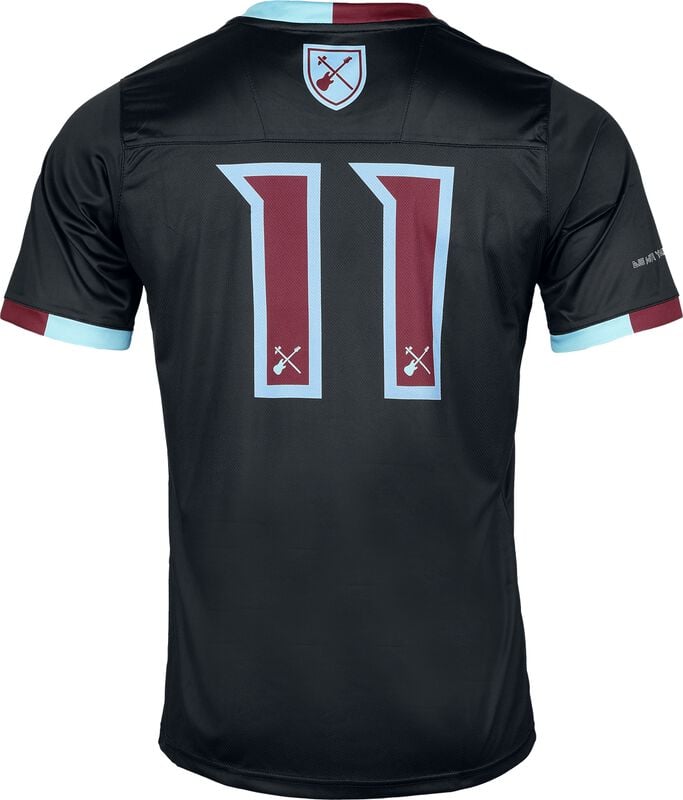 Gothicana By Emp "IMFC West Ham Jersey" Jersey Black By Iron Maiden
