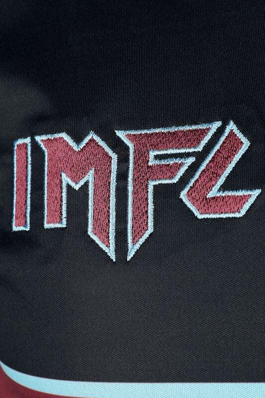 Gothicana By Emp "IMFC West Ham Jersey" Jersey Black By Iron Maiden