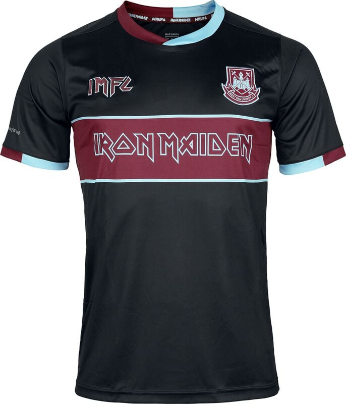 gothicana by emp "IMFC West Ham Jersey" Jersey black by Iron Maiden
