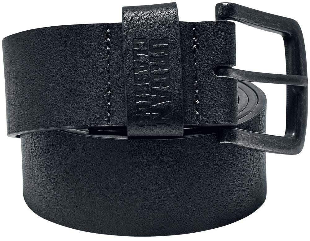 gothicana by emp "Imitation Leather Belt" Belt grey by Urban Classics