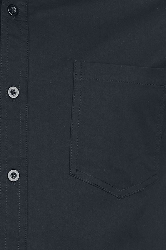 Gothicana By Emp "In Flames - Button-up Shirt" Short-sleeved Shirt Black By Jawbreaker