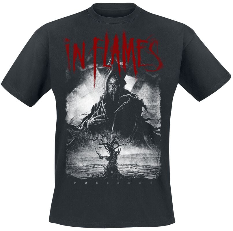 gothicana by emp "In The Dark" T-Shirt black by In Flames