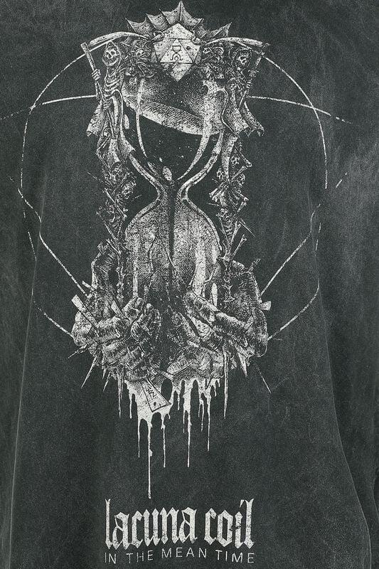 Gothicana By Emp "In The Mean Time" T-Shirt Dark Grey By Lacuna Coil