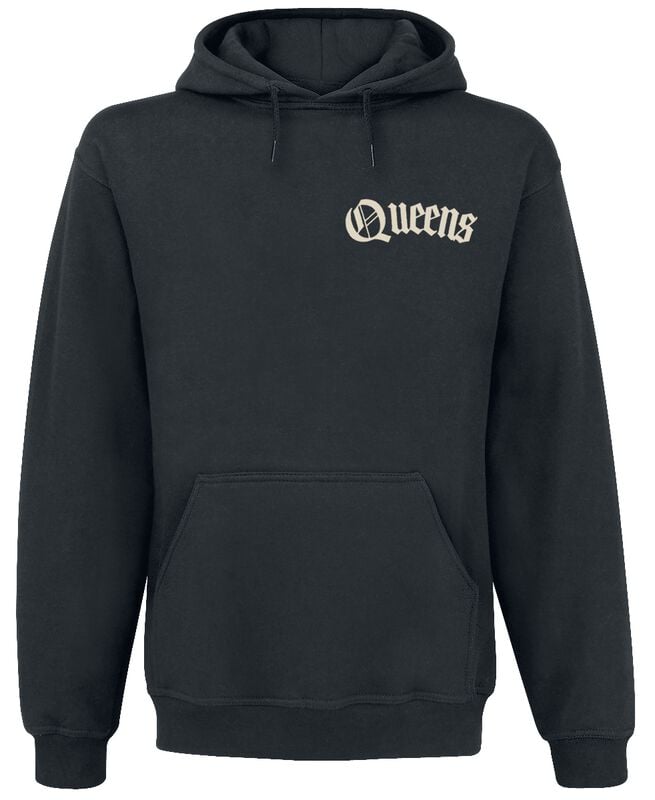 gothicana by emp "In Times New Roman - Floral Chains" Hoodie black by Queens Of The Stone Age