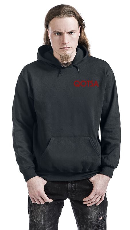 Gothicana By Emp "In Times New Roman - Snake Logo" Hoodie Black By Queens Of The Stone Age