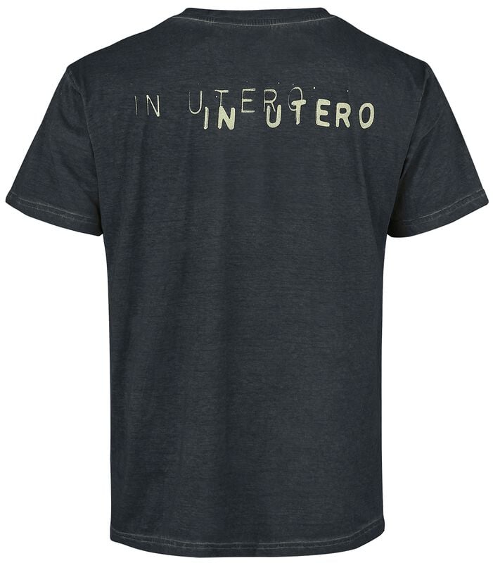 Gothicana By Emp "In Utero Vertical" T-Shirt Black By Nirvana