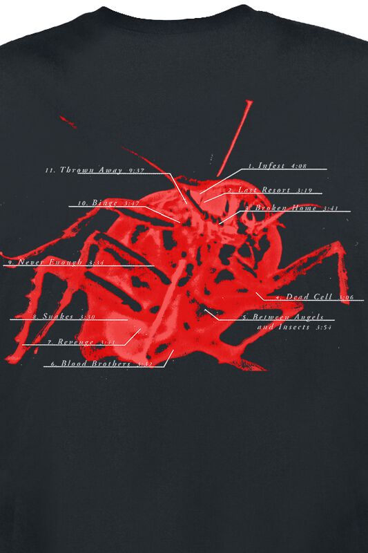 Gothicana By Emp "Infest Photo" Long-sleeve Shirt Black By Papa Roach