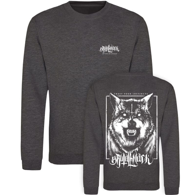 gothicana by emp "Instincts Crewnec" Sweatshirt anthracite by Brutal Knack