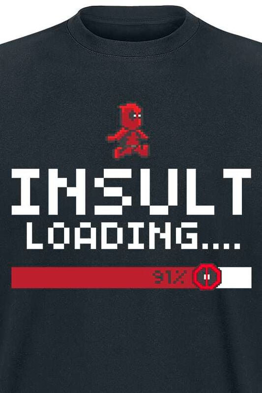 Gothicana By Emp "Insult Loading" T-Shirt Black By Deadpool