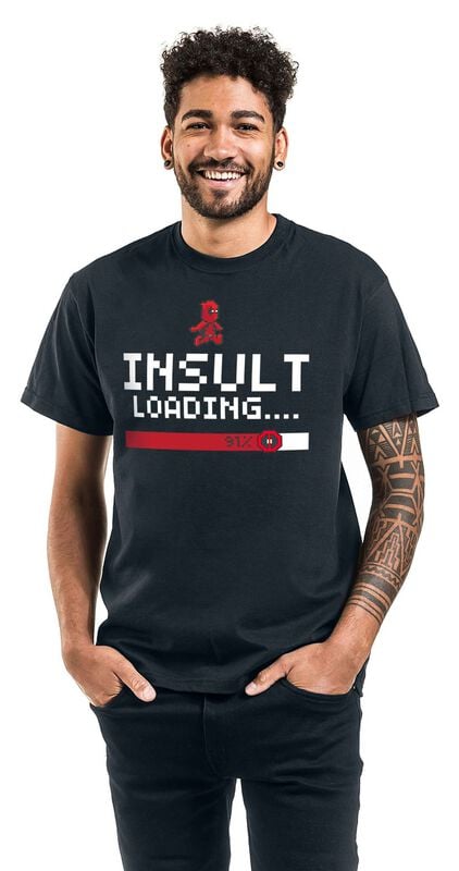 Gothicana By Emp "Insult Loading" T-Shirt Black By Deadpool