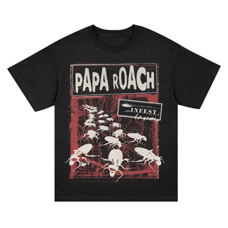 gothicana by emp "Invasion" T-Shirt black by Papa Roach