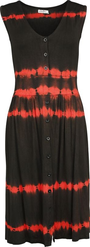 gothicana by emp "Ione Dress" Mini Dress black-red by Innocent