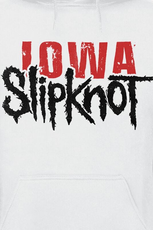 Gothicana By Emp "Iowa Goat Shadow" Hoodie White By Slipknot