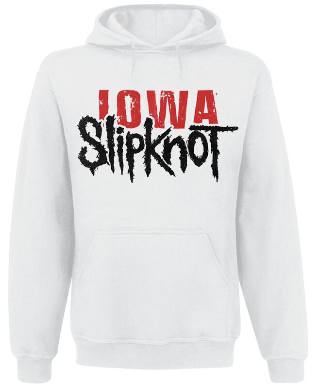 gothicana by emp "Iowa Goat Shadow" Hoodie white by Slipknot