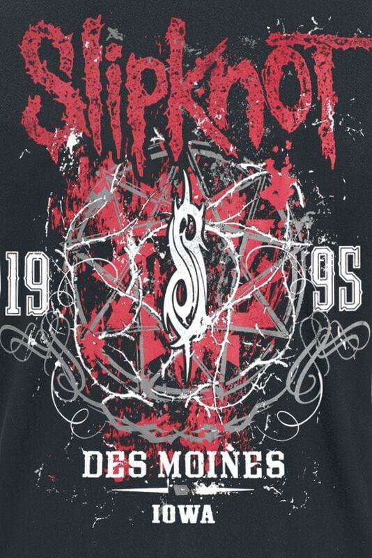 Gothicana By Emp "Iowa Star - Heavyweight" T-Shirt Black By Slipknot