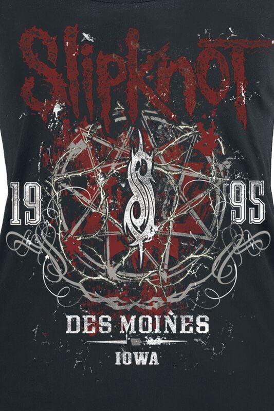 Gothicana By Emp "Iowa Star" T-Shirt Black By Slipknot