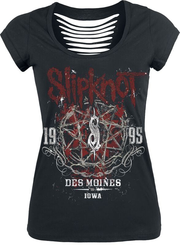 gothicana by emp "Iowa Star" T-Shirt black by Slipknot