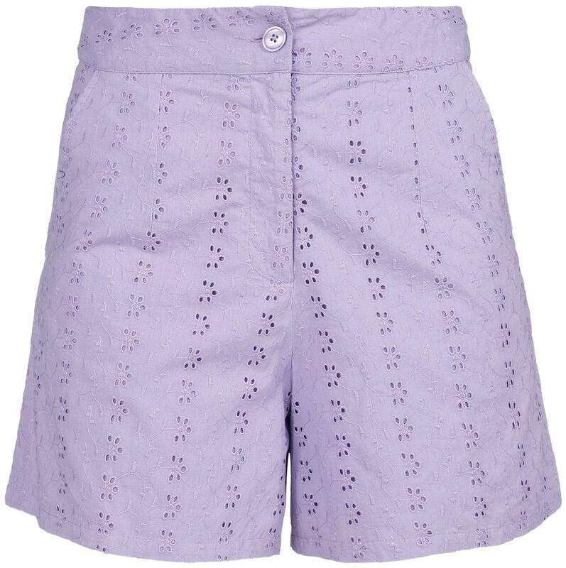 gothicana by emp "Iris Shorts" Shorts lilac by Timeless London