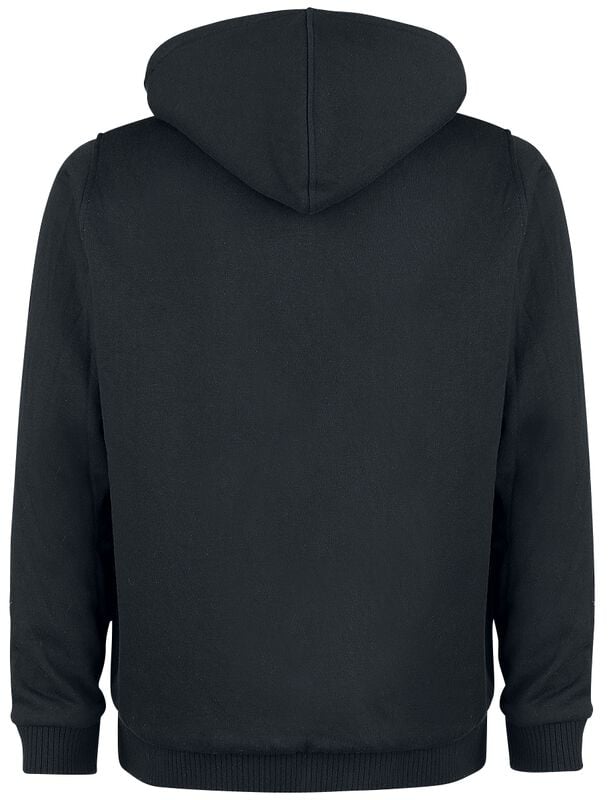 Gothicana By Emp "Is It Over Yet" Hoodie Jacket Black-blue By RED By EMP