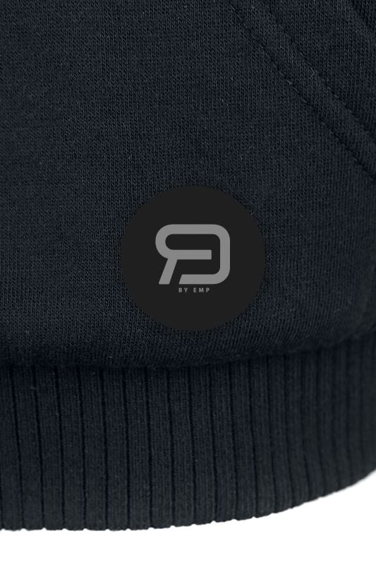 Gothicana By Emp "Is It Over Yet" Hoodie Jacket Black-blue By RED By EMP