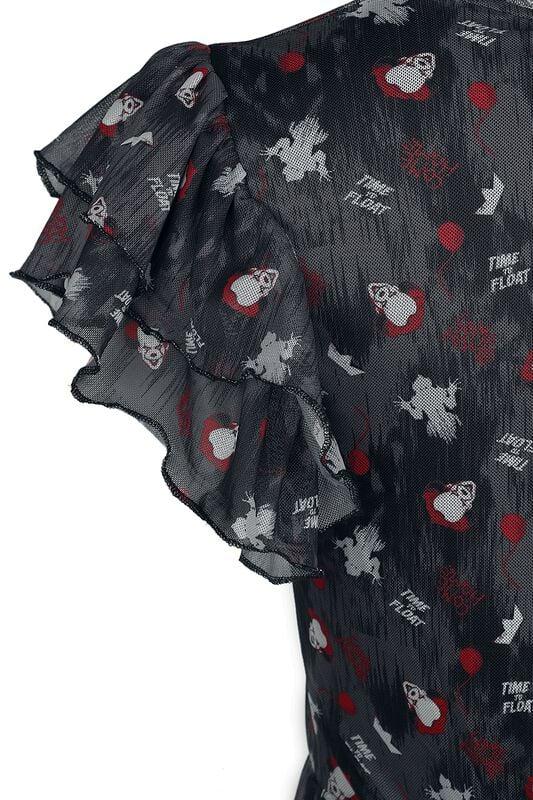 Gothicana By Emp "It Chapter 2 - Pennywise" Maxi Dress Allover By IT