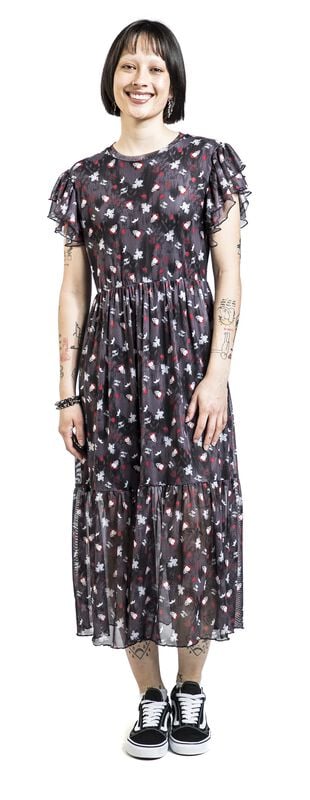 Gothicana By Emp "It Chapter 2 - Pennywise" Maxi Dress Allover By IT