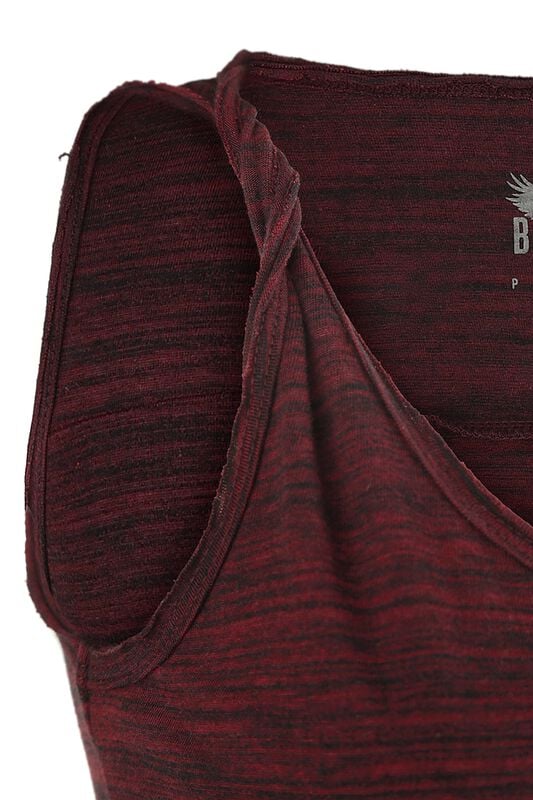 Gothicana By Emp "It's So Easy" Top Black-red By Black Premium By EMP