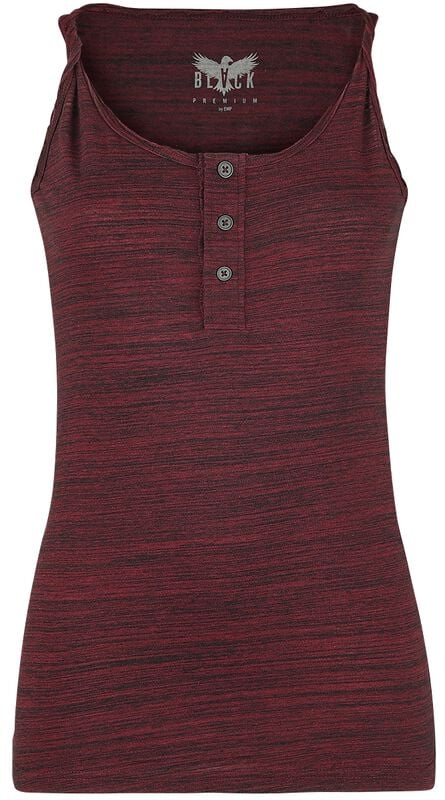 gothicana by emp "It's So Easy" Top black-red by Black Premium by EMP