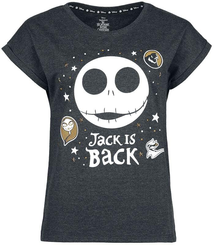 gothicana by emp "Jack Is Back" T-Shirt black by The Nightmare Before Christmas