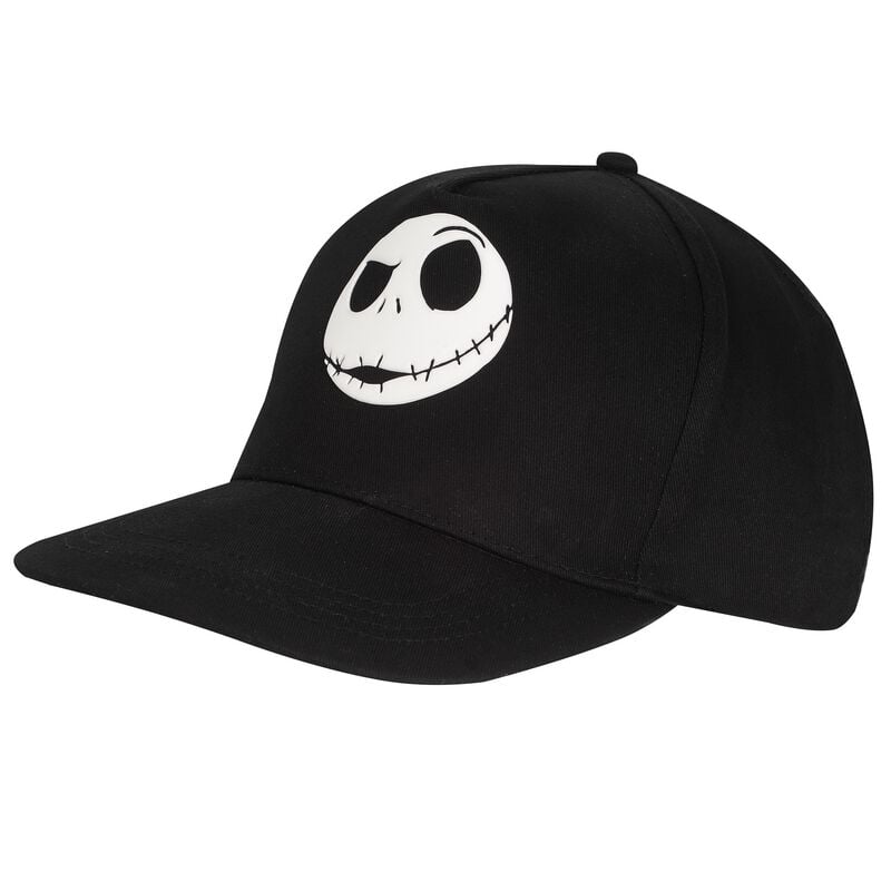 Gothicana By Emp "Jack - Rubber Face Badge" Cap Black By The Nightmare Before Christmas