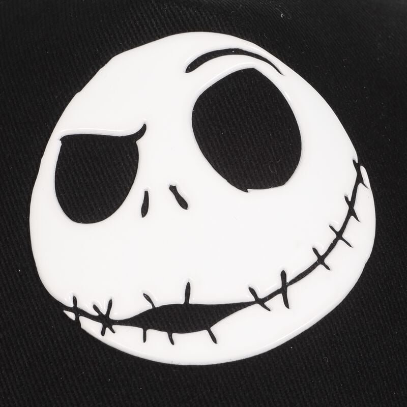 Gothicana By Emp "Jack - Rubber Face Badge" Cap Black By The Nightmare Before Christmas