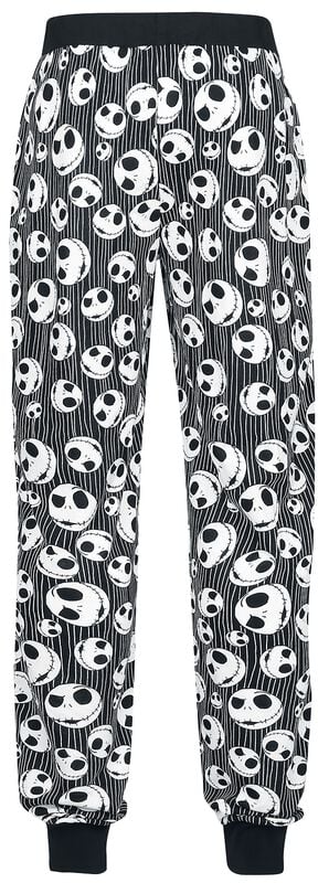 Gothicana By Emp "Jack Skellington - Skulls" Pyjama Pants Black By The Nightmare Before Christmas